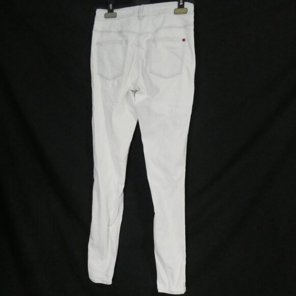 BULLHEAD DENIM CO - High Rise - Skinniest | size 3 | Light Blue Distressed Denim - Picture 2 of 16